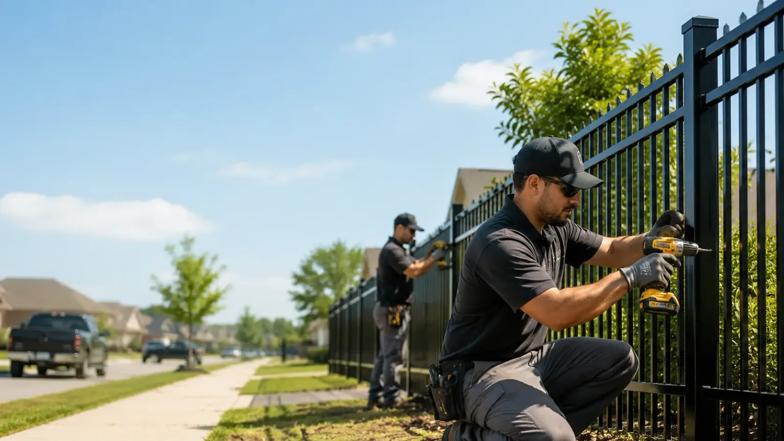 Metal Fence Installation in Dayton, OH